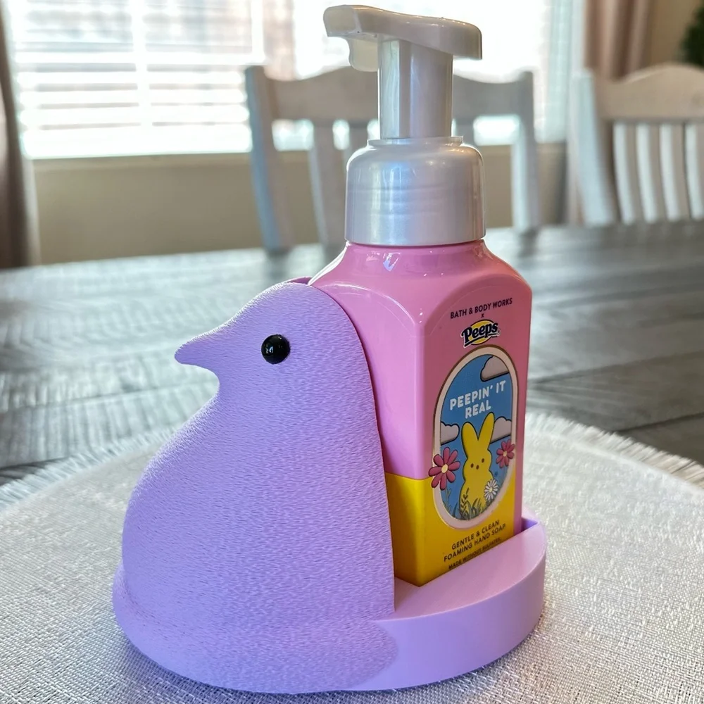 Peeps Chick Soap Holder for Bath & Body Works Bottles